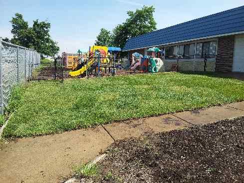 A recent landscaper job in the area