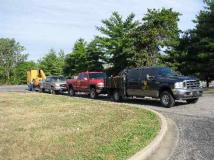 A recent landscaper job in the area