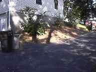 A recent landscaper job in the area