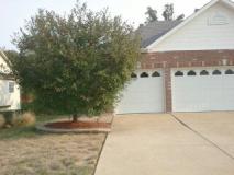 A recent landscaper job in the area