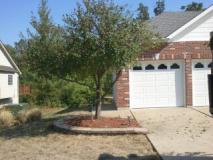 A recent landscaper job in the area