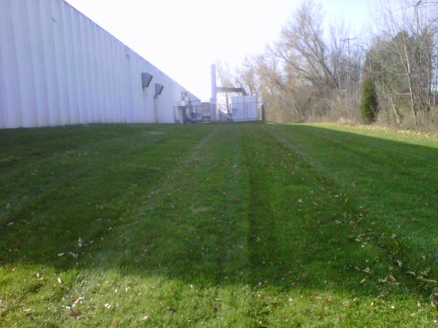 A recent landscaper job in the area