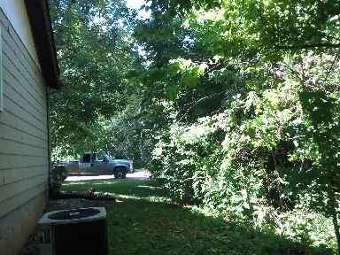 A recent landscaper job in the area