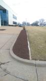 A recent landscaper job in the area